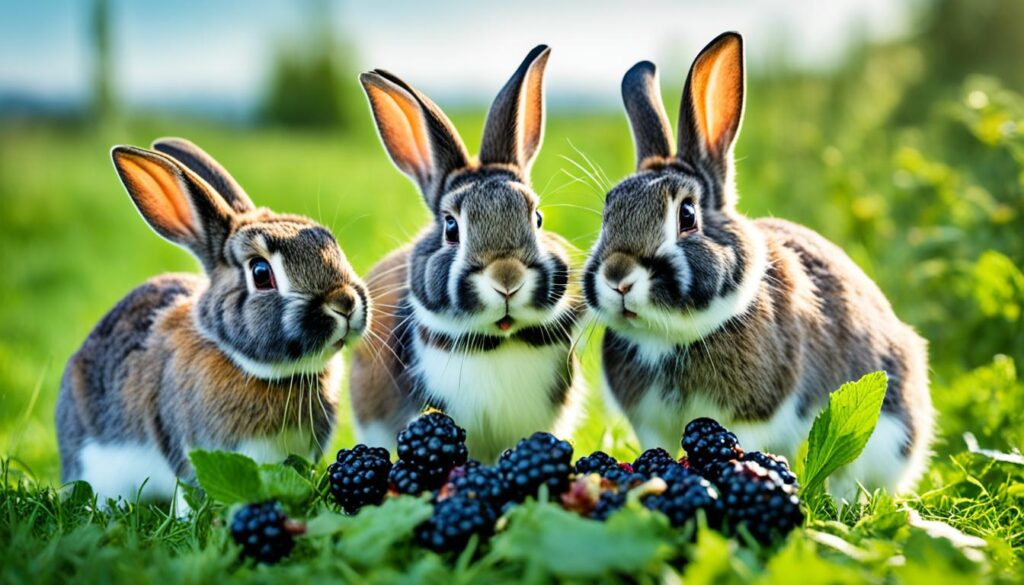 can rabbits eat blackberries