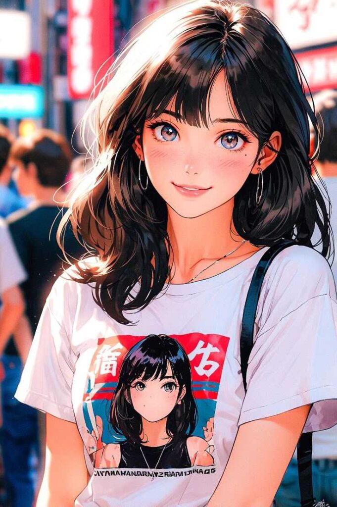 anime girl dp